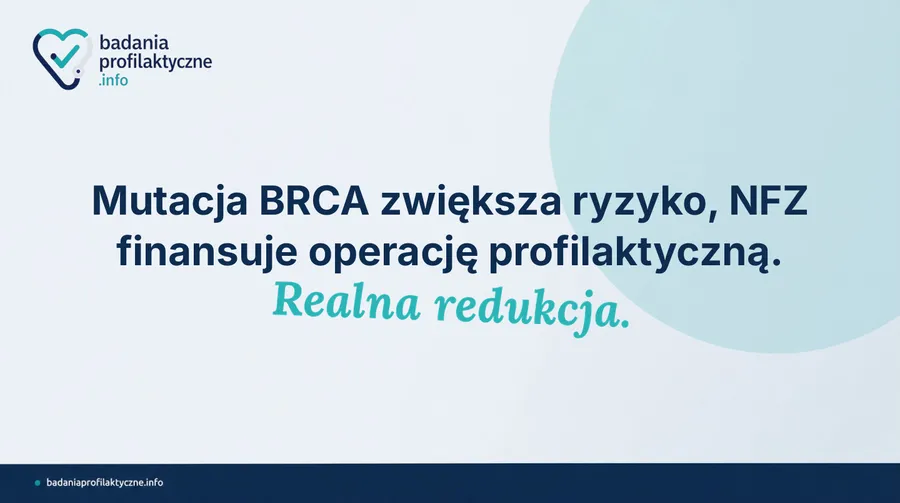Mastektomia profilaktyczna w NFZ — dla kogo i jak się zakwalifikować
