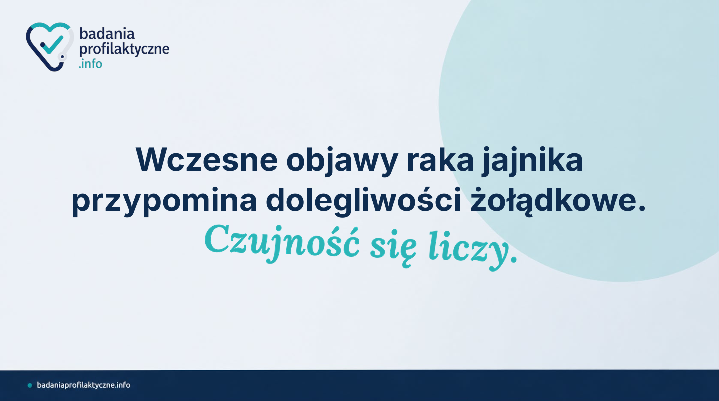 Rak jajnika — objawy alarmowe, czynniki ryzyka i kiedy do ginekologa