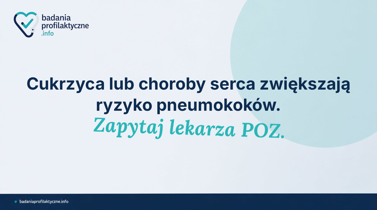 Pneumokoki — szczepienie nie tylko dla seniorów 65+